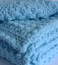 Handmade Blue Baby Blanket - Image 4