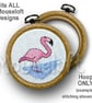 Mouseloft Woodgrain Effect Flexihoop 2.5" Circular  - Image 1