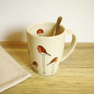 Mug - Robins (Long Legs)