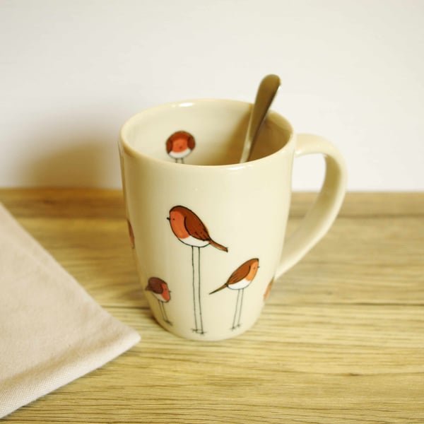 Mug - Robins (Long Legs)