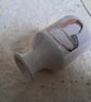 Stoneware bud vase with a copper toadstool image - Image 4