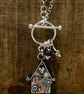 Whimsical Silver Fairy House - Image 4