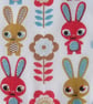 Bunny Rabbit Baby Bandana Bib - Image 5