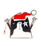 Black and white cat decoration. - Image 2