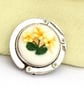 Handcrafted Primroses Bag Hanger,