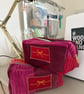 co-Friendly Upcycled Beach Towel Toiletry Bag - Image 7