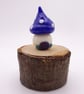 small glass toadstool house - Image 3