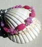 Pink Morganite Gemstone Beaded Bracelet "Sweet Sundae" - Image 2