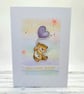 Teddy New Baby Card - baby congrats, new parents, grandparents - Image 4