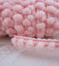 Light Peach Mini Pompom Trim - Image 2