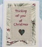 Hand-stitched words for someone you are thinking of especially this Christmas - Image 2