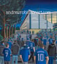 Halifax Framed & Unframed Art Print Town Football Club FC The Shay Stadium Gift - Image 2