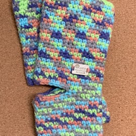 Yoga ankle warmers crochet socks