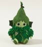 Christmas Sprite - Wool Soft Sculpture - Image 1