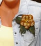 Handmade Felt Wool Flower Brooch – Elegant Statement Piece - Image 1