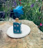 Little blue flower house - Image 3