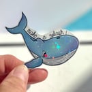 Die cut sticker - Make a splash - ( design K010)