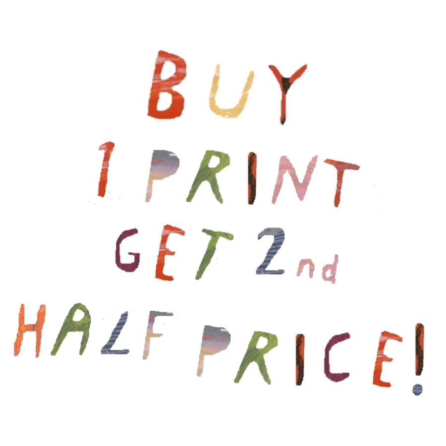 BUY ONE A3 print and get the 2nd Print Free!! A3 Print (16.5 x 11.7 in)