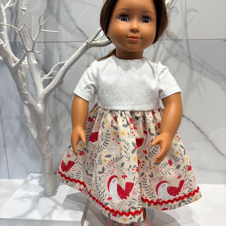 Dolls Red Bird Dress