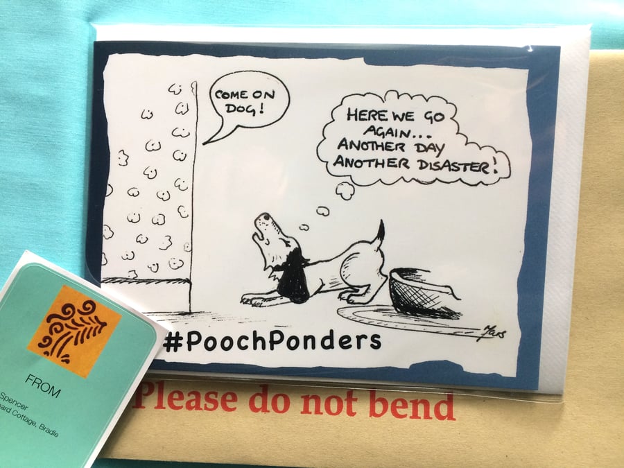 Card- Pooch Ponders 