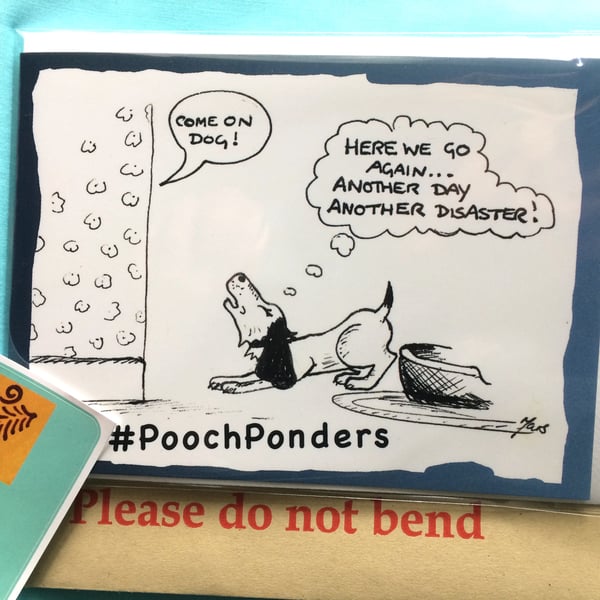 Card- Pooch Ponders 