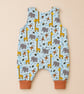 Handmade Baby Romper -Safari Animals - Image 4