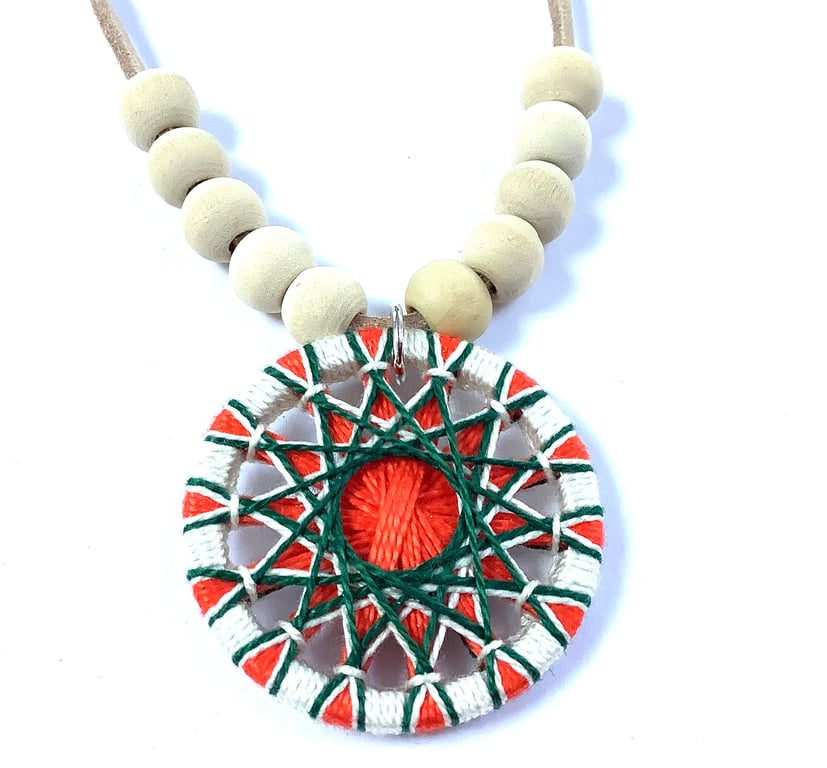 Zwirnknopfe Button Pendant