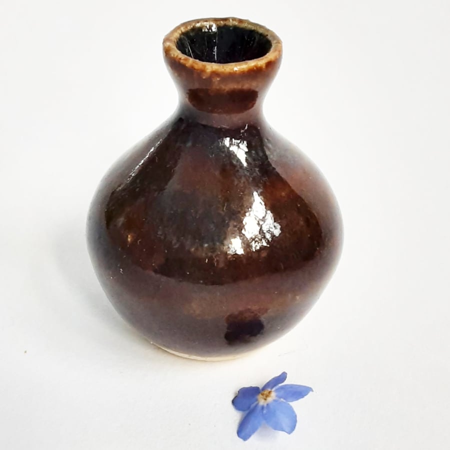 Miniature Ceramic Vase 