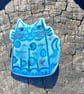 Ceramic Cat brooch  - Image 1