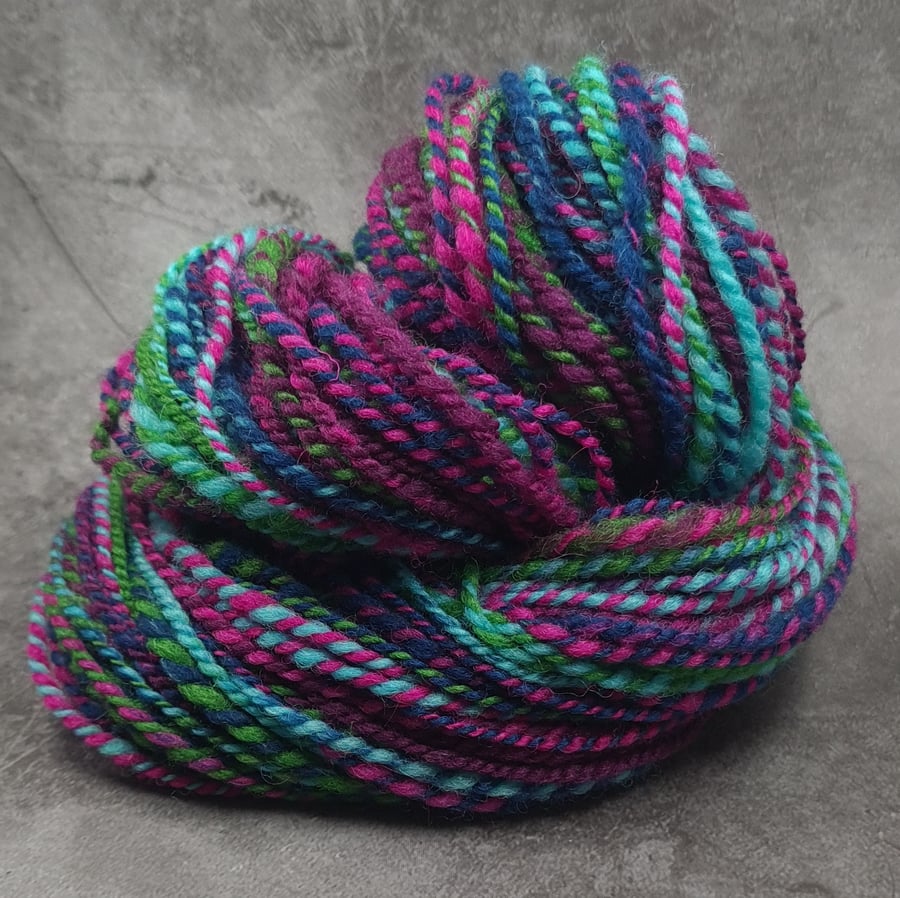 Pure Wool Handspun Aran or Worsted Weight yarn 