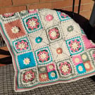 "Blooms for Amanda" Crocheted Blanket