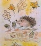 Hedgehogs - Handmade notebook gift set - Image 6