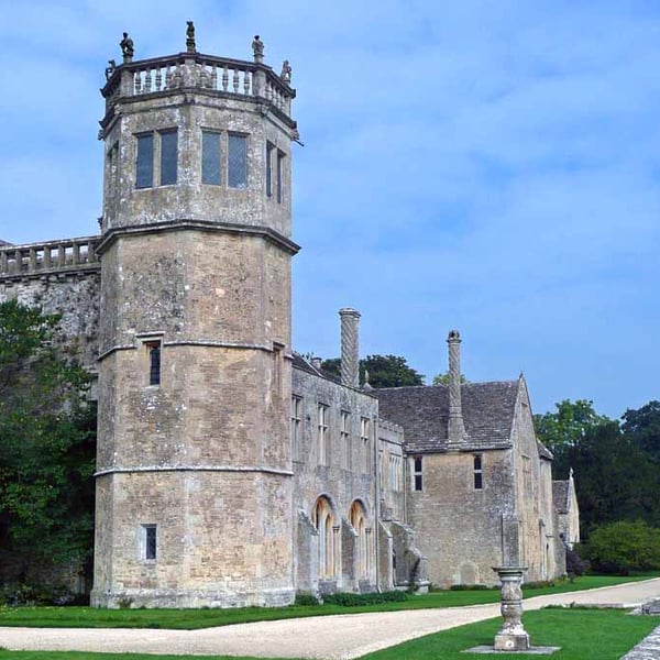Lacock Abbey Wiltshire England Photograph Print