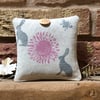 Hanging Lavender Sachet-Rabbits and Bees