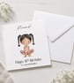 Personalised Gymnast Birthday Card For Her Happy Birthday Daughter Niece etc