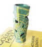 Spider Web Porcelain Ceramic Pot - Hand Built - Image 2