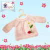Reserved for Maddie - Pale Pink Embroidered Jumper 