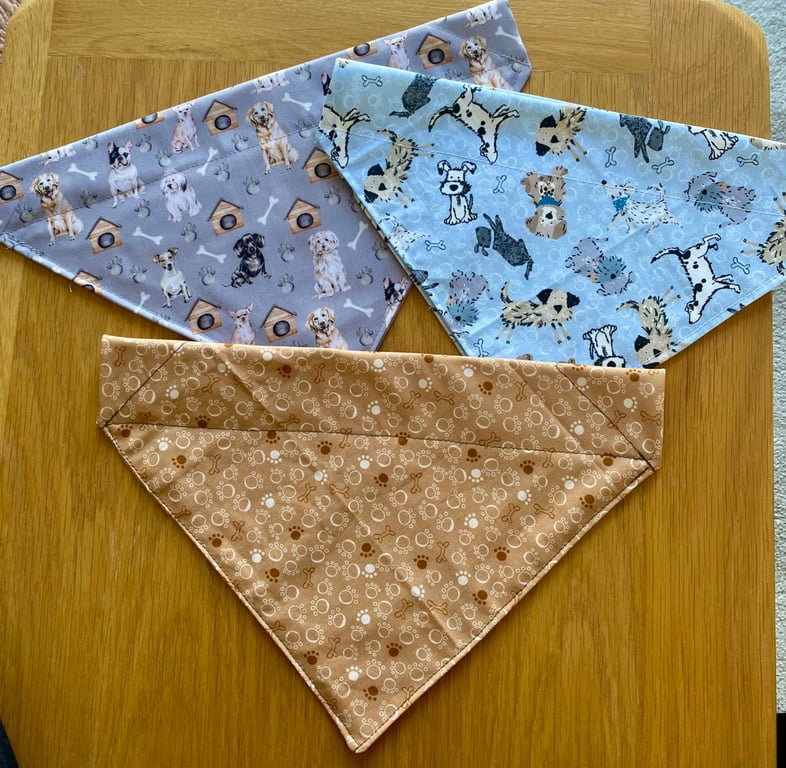 Dog bandannas large