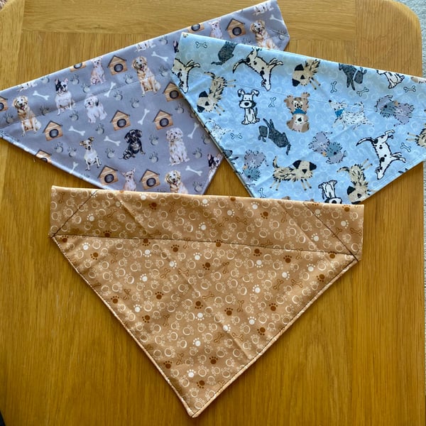 Dog bandannas large