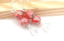 Marble Candy Striped Earrings 