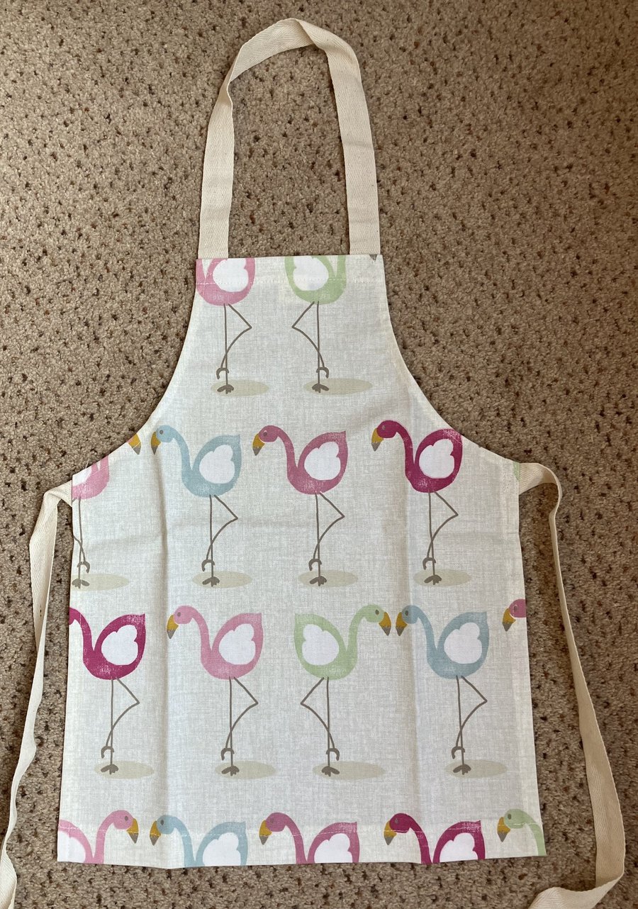Child's Flamingo apron