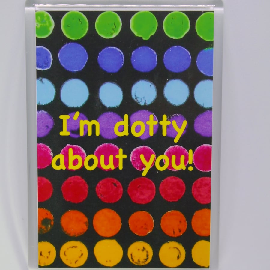 DOTTY FRIDGE MAGNET