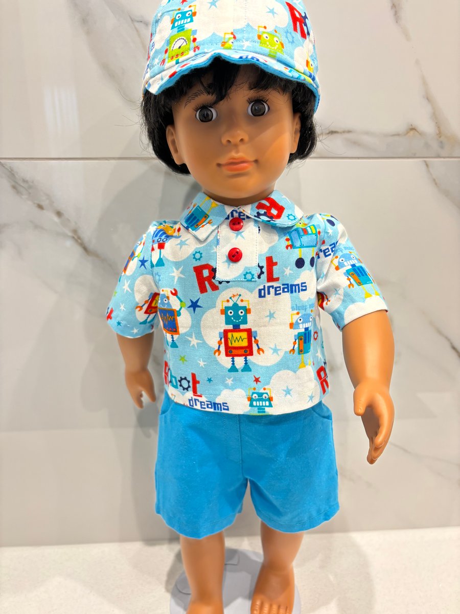 Boy Dolls Robot Dream outfit