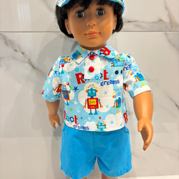 Boy Dolls Robot Dream outfit
