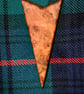 Hand Crafted Aged Scottish Burr Wood Kilt Pin