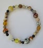 'Surface of the Planets' beaded stretchy bracelet - Image 4