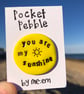You are my Sunshine Pocket Pebble