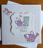 Wonderful Friend Card - Watering Can and Wellingtons - Image 6