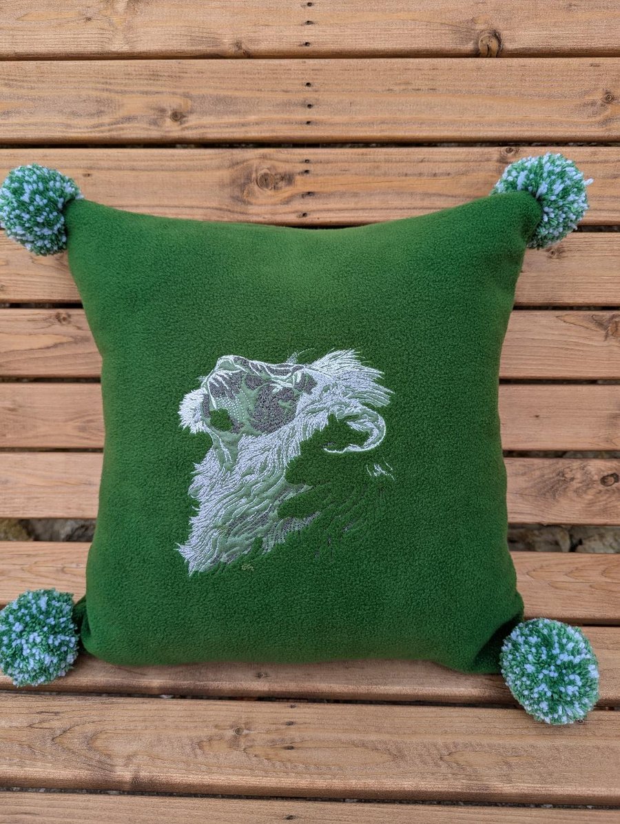 Thinking Lion Cushion