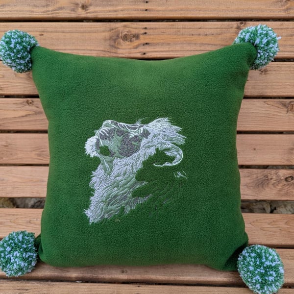 Thinking Lion Cushion